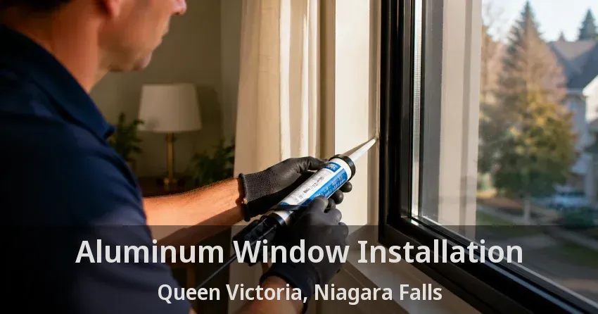 Aluminum Window Installation Queen Victoria, Niagara Falls - ON