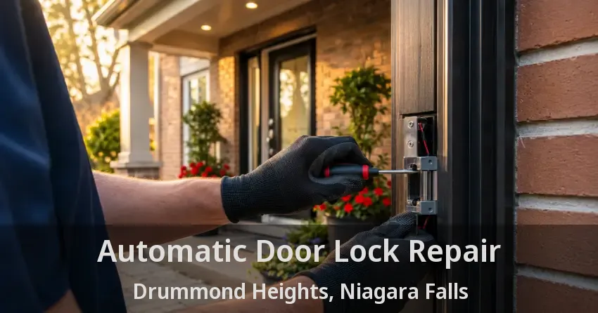 Automatic Door Lock Repair Drummond Heights, Niagara Falls - ON