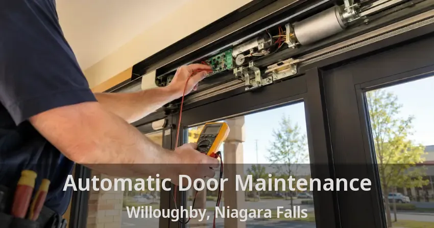 Automatic Door Maintenance Willoughby, Niagara Falls - ON