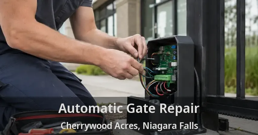 Automatic Gate Repair Cherrywood Acres, Niagara Falls - ON