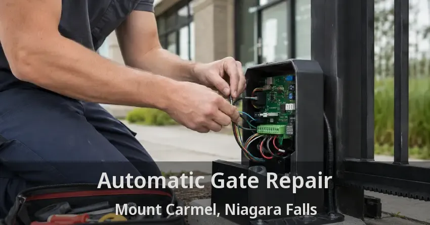 Automatic Gate Repair Mount Carmel, Niagara Falls - ON