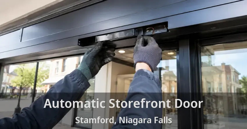 Automatic Storefront Door Stamford, Niagara Falls - ON