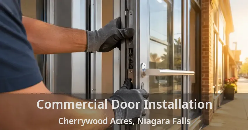 Commercial Door Installation Cherrywood Acres, Niagara Falls - ON