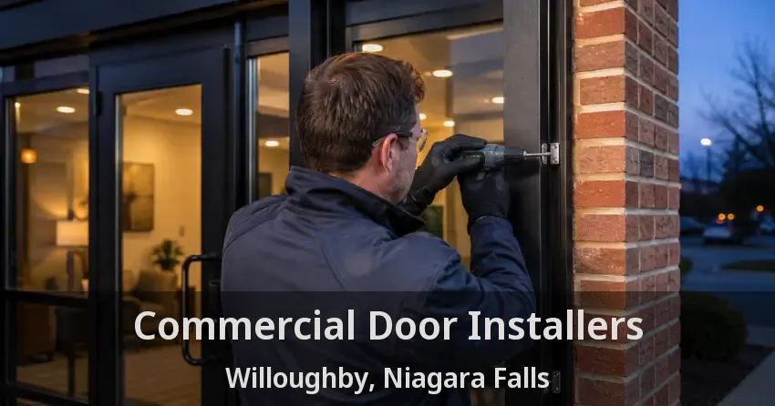 Commercial Door Installers Willoughby, Niagara Falls - ON