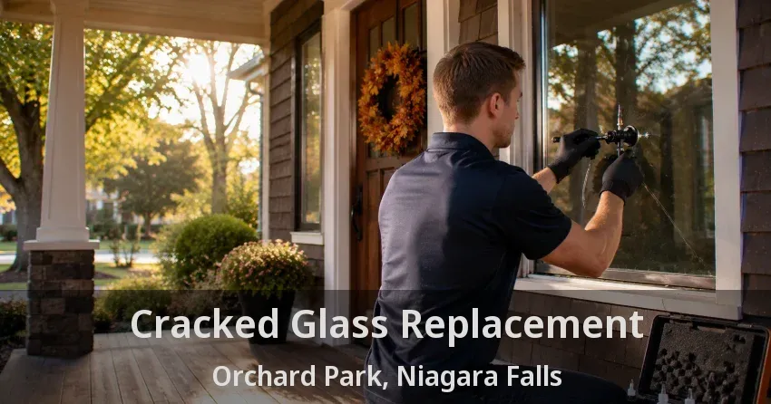 Cracked Glass Replacement Orchard Park, Niagara Falls - ON