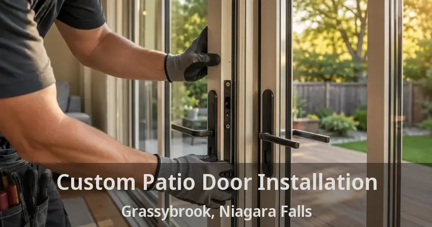 Custom Patio Door Installation Grassybrook, Niagara Falls - ON