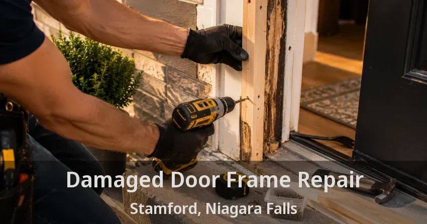 Damaged Door Frame Repair Stamford, Niagara Falls - ON