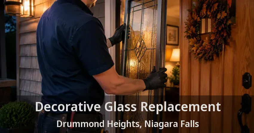 Decorative Glass Replacement Drummond Heights, Niagara Falls - ON