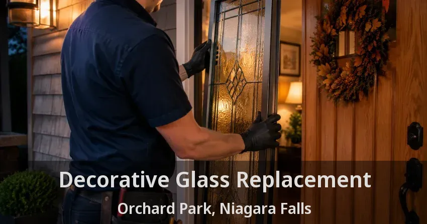 Decorative Glass Replacement Orchard Park, Niagara Falls - ON