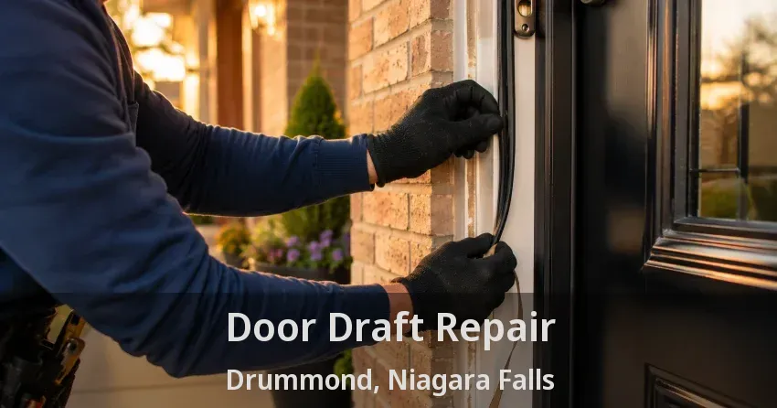 Door Draft Repair Drummond, Niagara Falls - ON