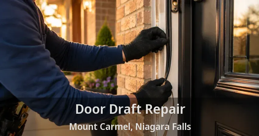 Door Draft Repair Mount Carmel, Niagara Falls - ON
