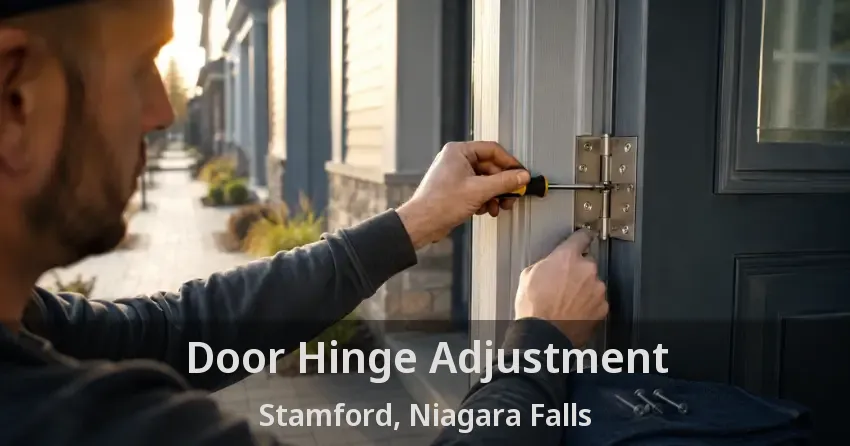 Door Hinge Adjustment Stamford, Niagara Falls - ON