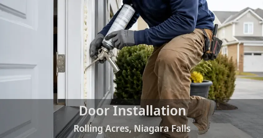 Door Installation Rolling Acres, Niagara Falls - ON
