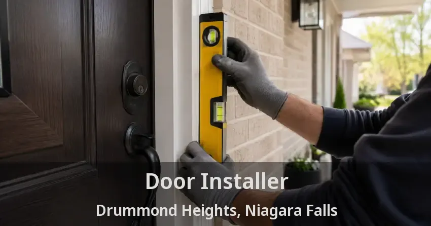 Door Installer Drummond Heights, Niagara Falls - ON