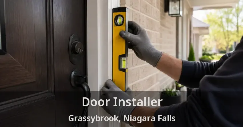 Door Installer Grassybrook, Niagara Falls - ON