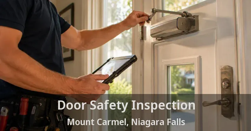 Door Safety Inspection Mount Carmel, Niagara Falls - ON