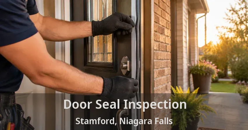 Door Seal Inspection Stamford, Niagara Falls - ON