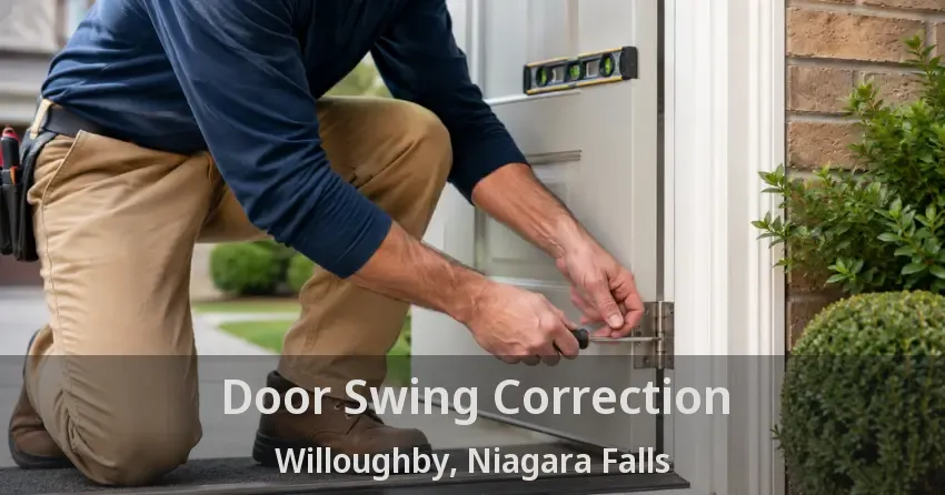 Door Swing Correction Willoughby, Niagara Falls - ON
