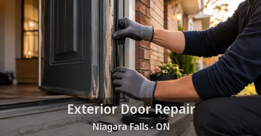 Exterior Door Repair Niagara Falls - ON