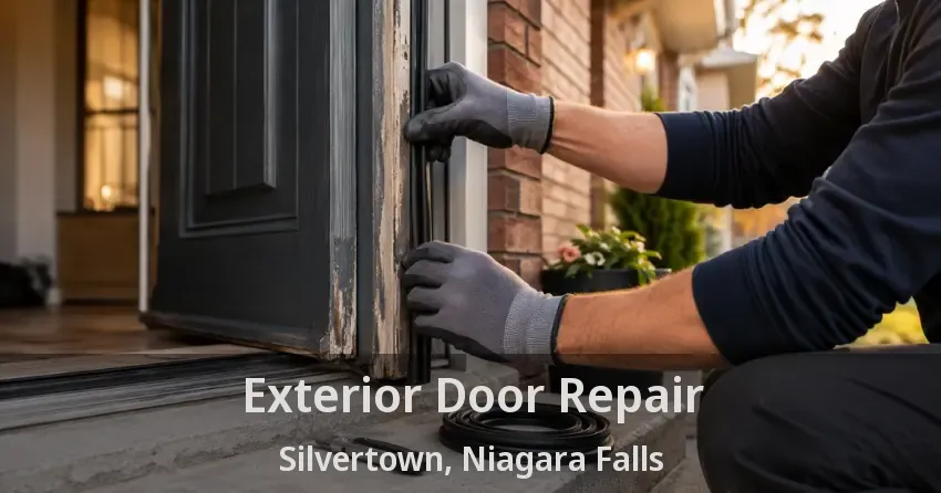 Exterior Door Repair Silvertown, Niagara Falls - ON