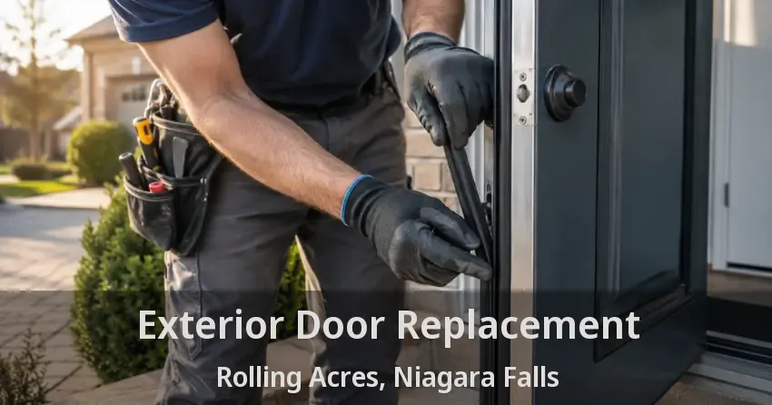 Exterior Door Replacement Rolling Acres, Niagara Falls - ON