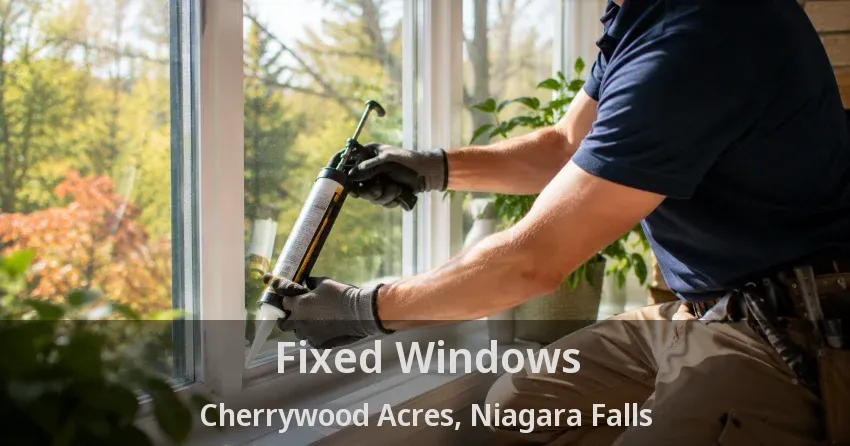 Fixed Windows Cherrywood Acres, Niagara Falls - ON
