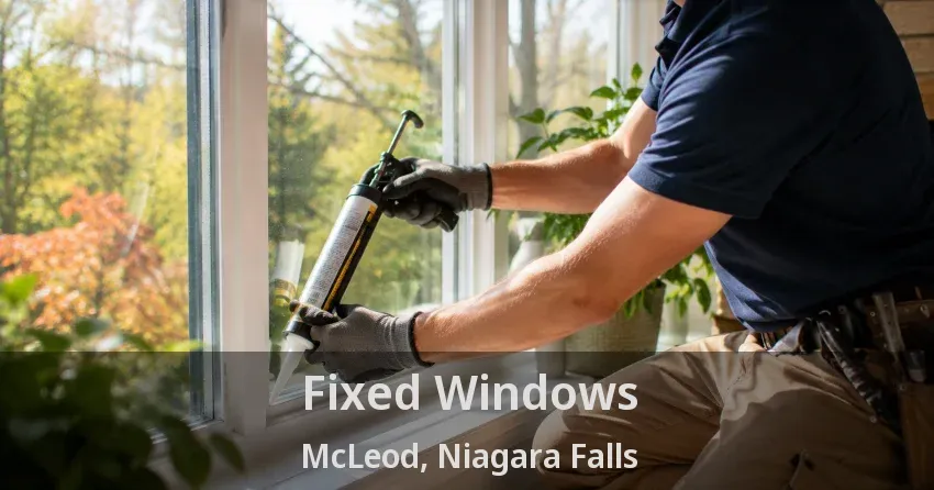 Fixed Windows McLeod, Niagara Falls - ON