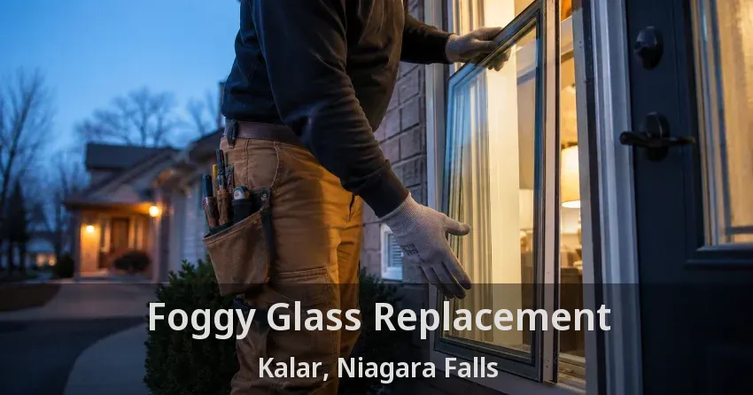 Foggy Glass Replacement Kalar, Niagara Falls - ON