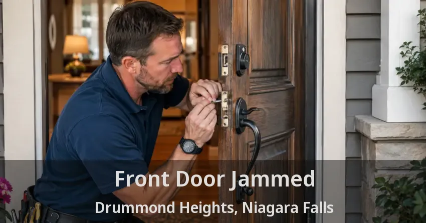 Front Door Jammed Drummond Heights, Niagara Falls - ON