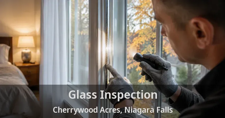 Glass Inspection Cherrywood Acres, Niagara Falls - ON