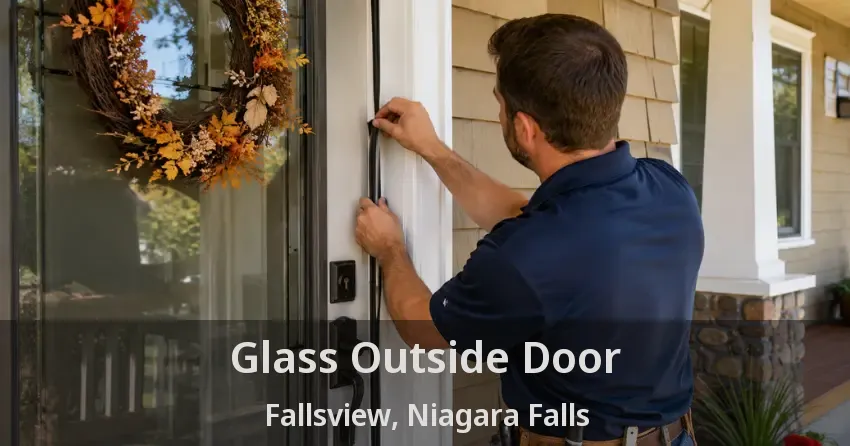 Glass Outside Door Fallsview, Niagara Falls - ON