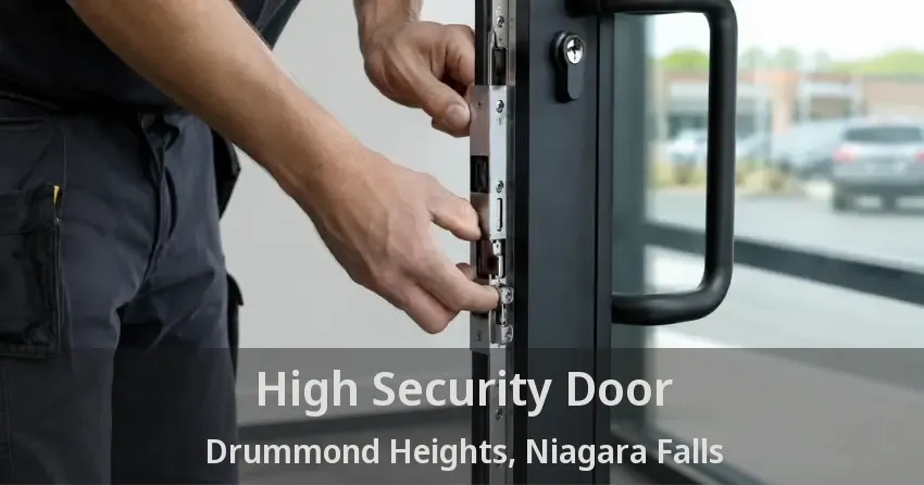 High Security Door Drummond Heights, Niagara Falls - ON