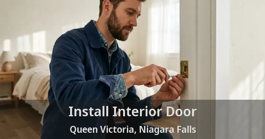 Install Interior Door Queen Victoria, Niagara Falls - ON