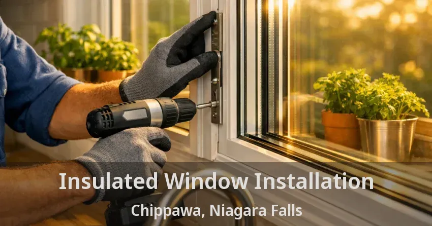 Insulated Window Installation Chippawa, Niagara Falls - ON