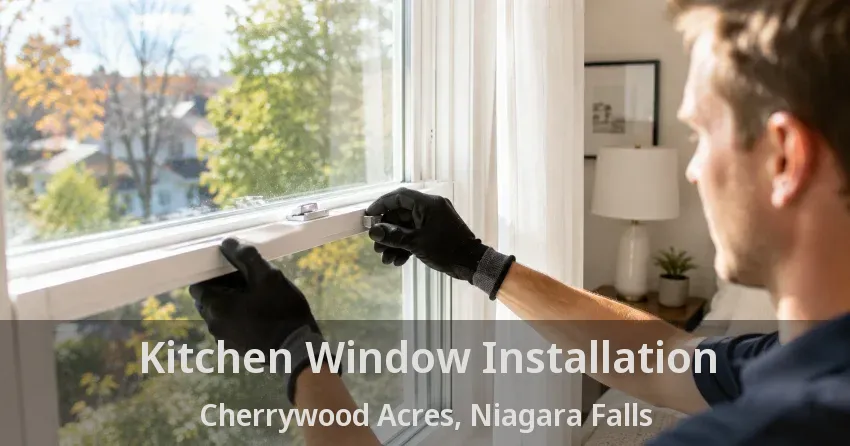Kitchen Window Installation Cherrywood Acres, Niagara Falls - ON