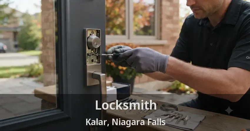 Locksmith Kalar, Niagara Falls - ON