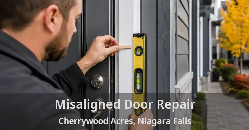 Misaligned Door Repair Cherrywood Acres, Niagara Falls - ON
