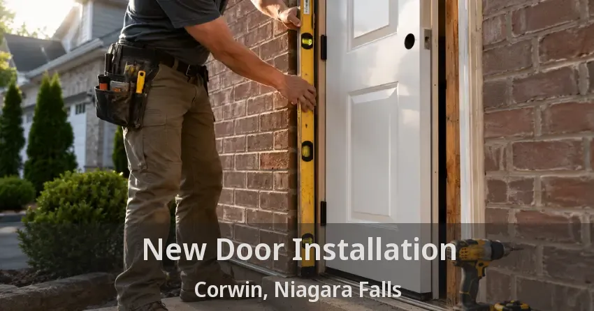 New Door Installation Corwin, Niagara Falls - ON