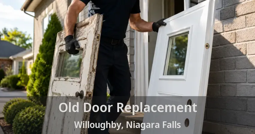 Old Door Replacement Willoughby, Niagara Falls - ON