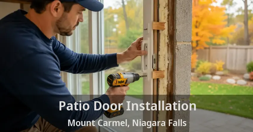 Patio Door Installation Mount Carmel, Niagara Falls - ON