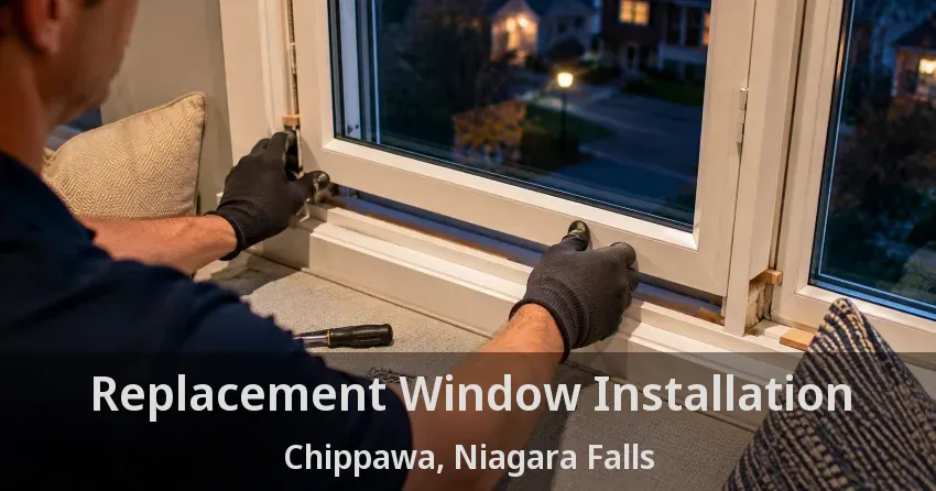 Replacement Window Installation Chippawa, Niagara Falls - ON