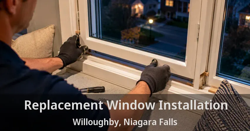 Replacement Window Installation Willoughby, Niagara Falls - ON