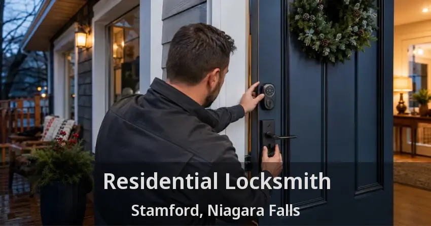 Residential Locksmith Stamford, Niagara Falls - ON