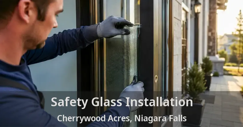 Safety Glass Installation Cherrywood Acres, Niagara Falls - ON