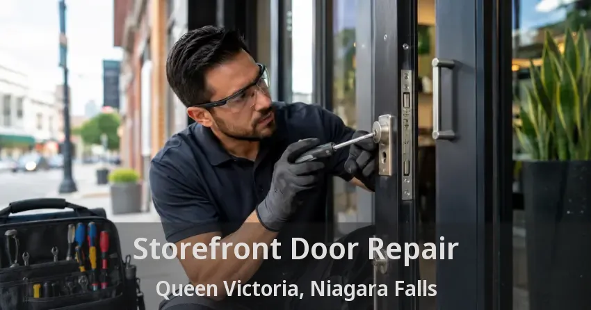 Storefront Door Repair Queen Victoria, Niagara Falls - ON Storefront Door Repair Queen Victoria, Niagara Falls - ON