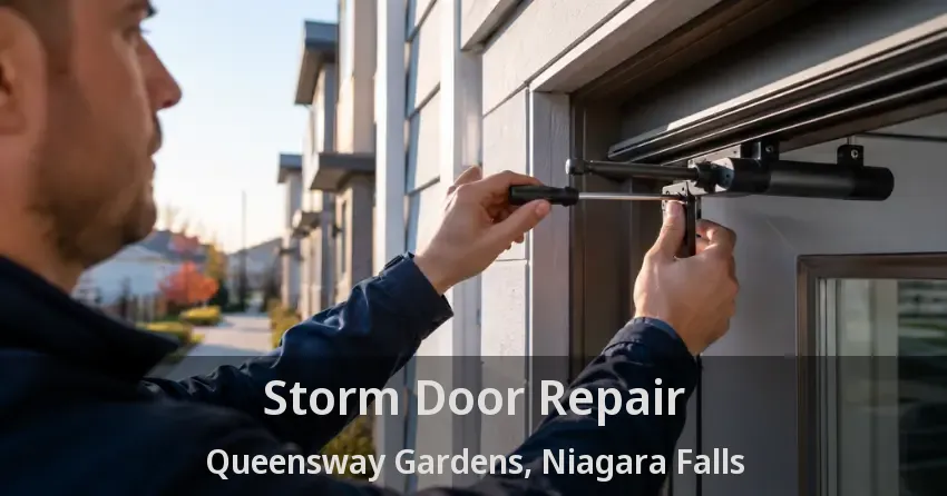 Storm Door Repair Queensway Gardens, Niagara Falls - ON