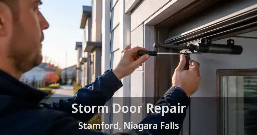 Storm Door Repair Stamford, Niagara Falls - ON