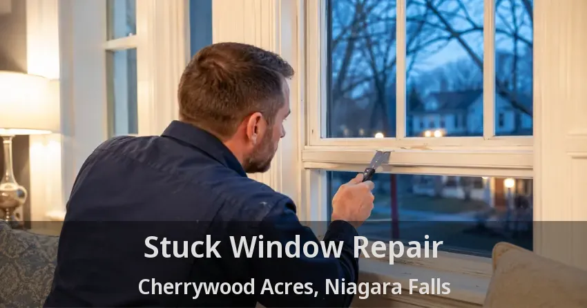 Stuck Window Repair Cherrywood Acres, Niagara Falls - ON
