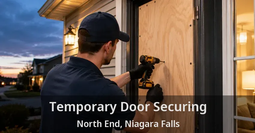 Temporary Door Securing North End, Niagara Falls - ON