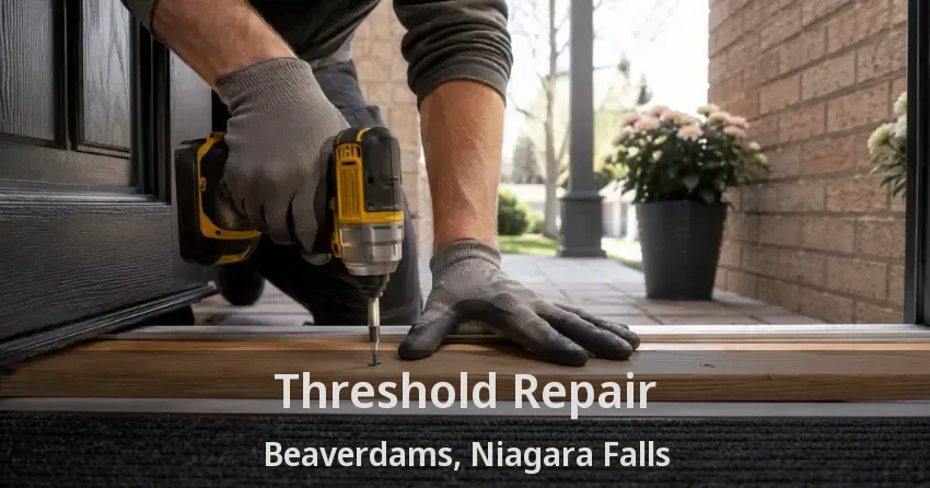 Threshold Repair Beaverdams, Niagara Falls - ON